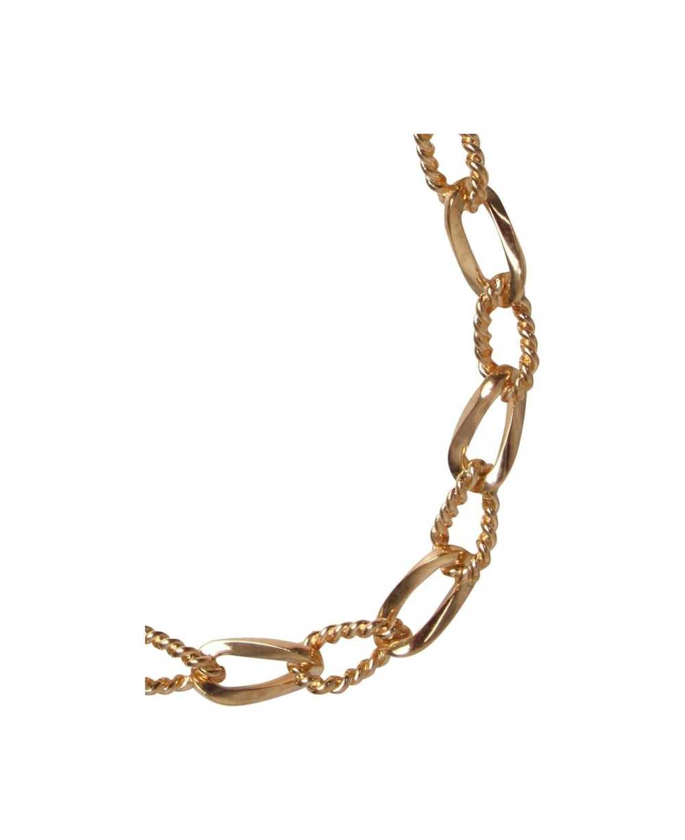 SAINT LAURENT Logo Detailed Chain-link Necklace - image 3