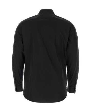 Balmain Black Poplin Shirt