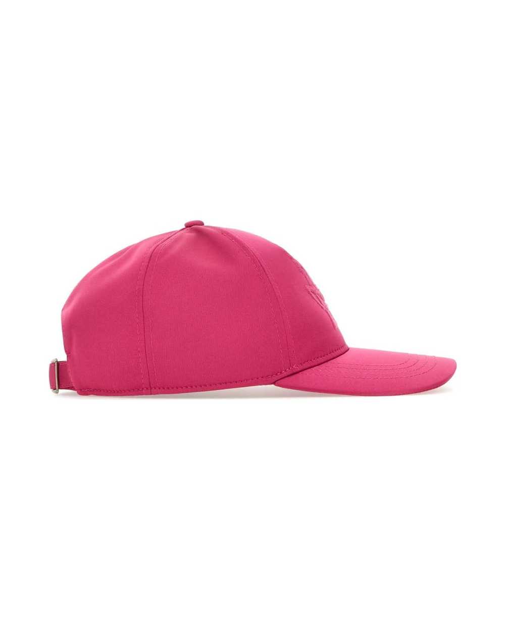 Etro Fuchsia Satin Baseball Cap - image 1