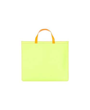 Comme Des Garçons Super Fluo Leather Tote Bag