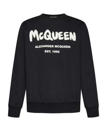 Alexander McQueen Graffiti Print Sweater