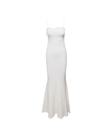 JACQUEMUS White 'la Robe Aro' Mermaid Dress In Vi… - image 1