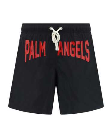 Palm Angels Nylon Swimsuit With Logo