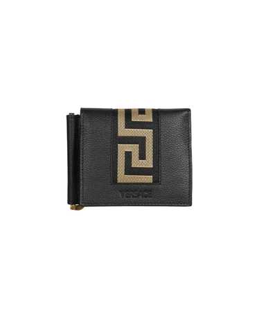 VERSACE Leather Flap-over Wallet - image 1