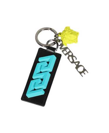 VERSACE Leather Keyring - image 1