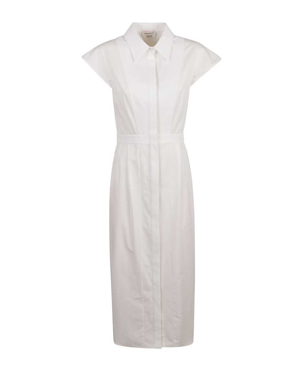 Alexander McQueen Capped Sleeve Dress - image 1