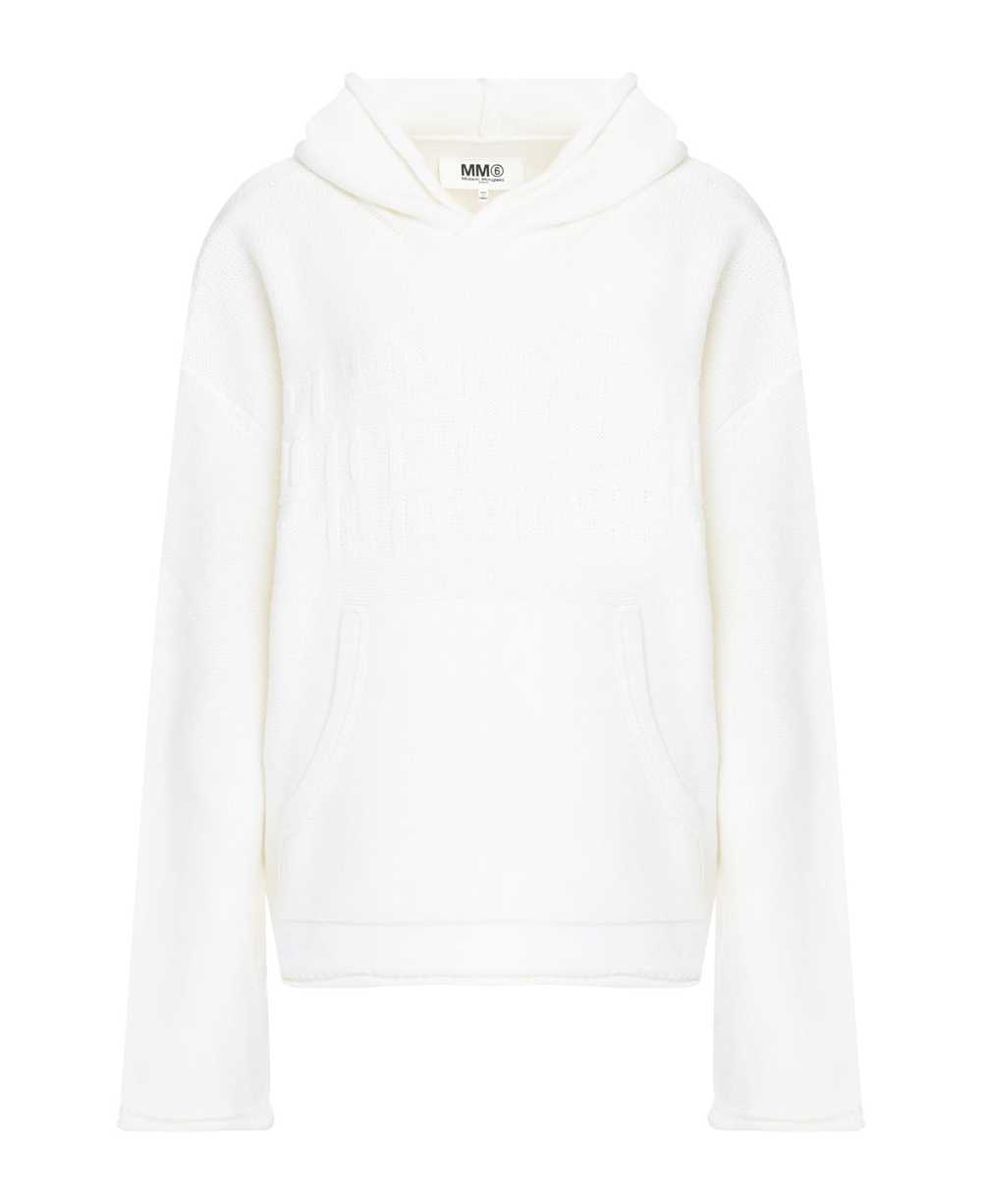 MM6 Maison Margiela Knitted Hoodie - image 1