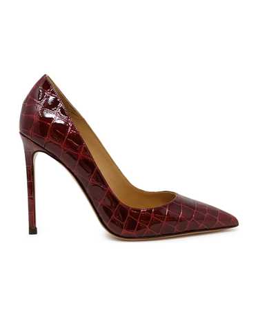 Aquazzura Brown Coco Printed Leather Purist Pump 1