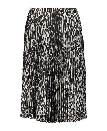 Burberry Printed Midi Skirt - image 1