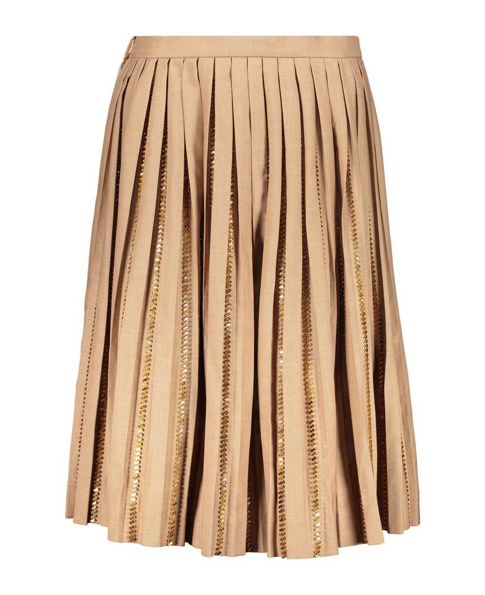 Burberry Pleated Skirt - image 1