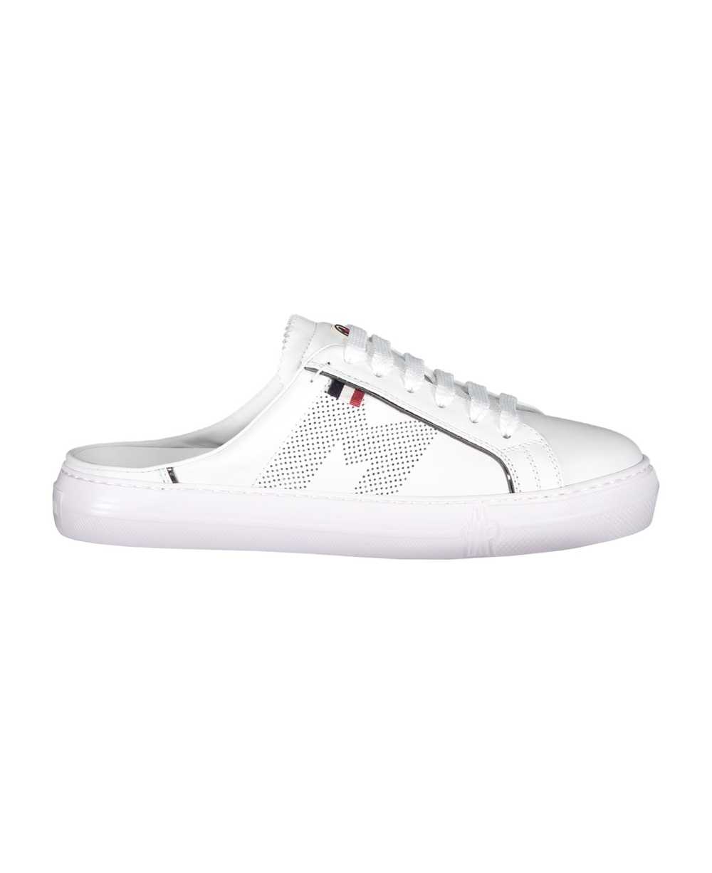 Moncler Ariel Slip Leather Slip-on Sneakers - image 1