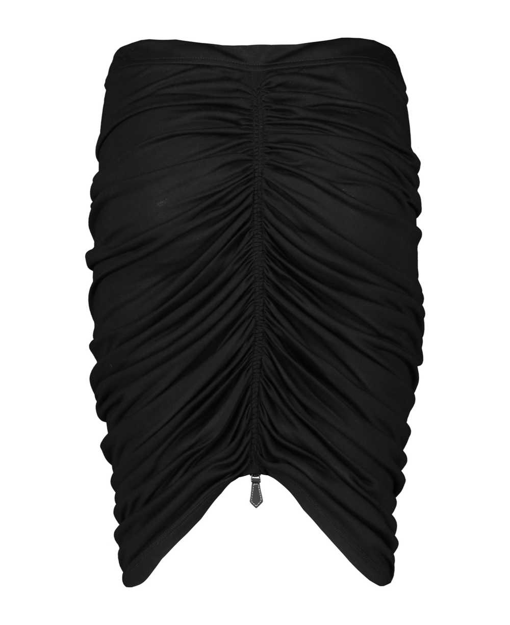 Burberry Front Zip Detail Pencil Skirt - image 2