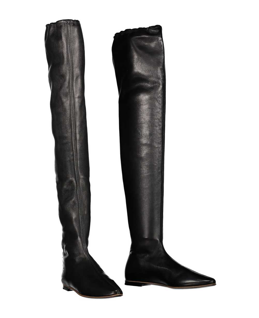 Bottega Veneta Leather Over-the-knee Boots - image 3