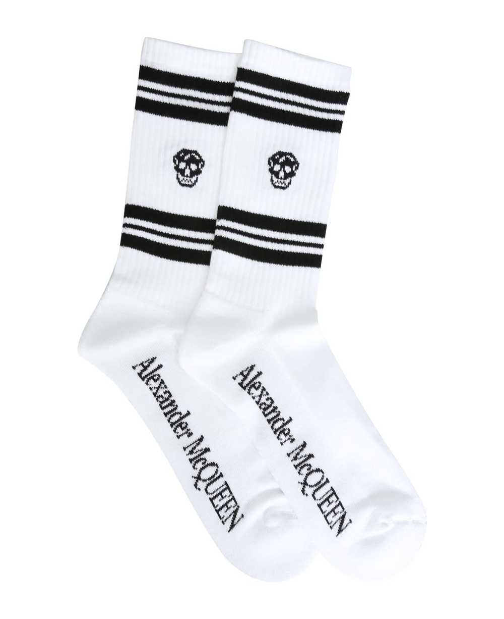 Alexander McQueen Sports Skull Socks - image 1