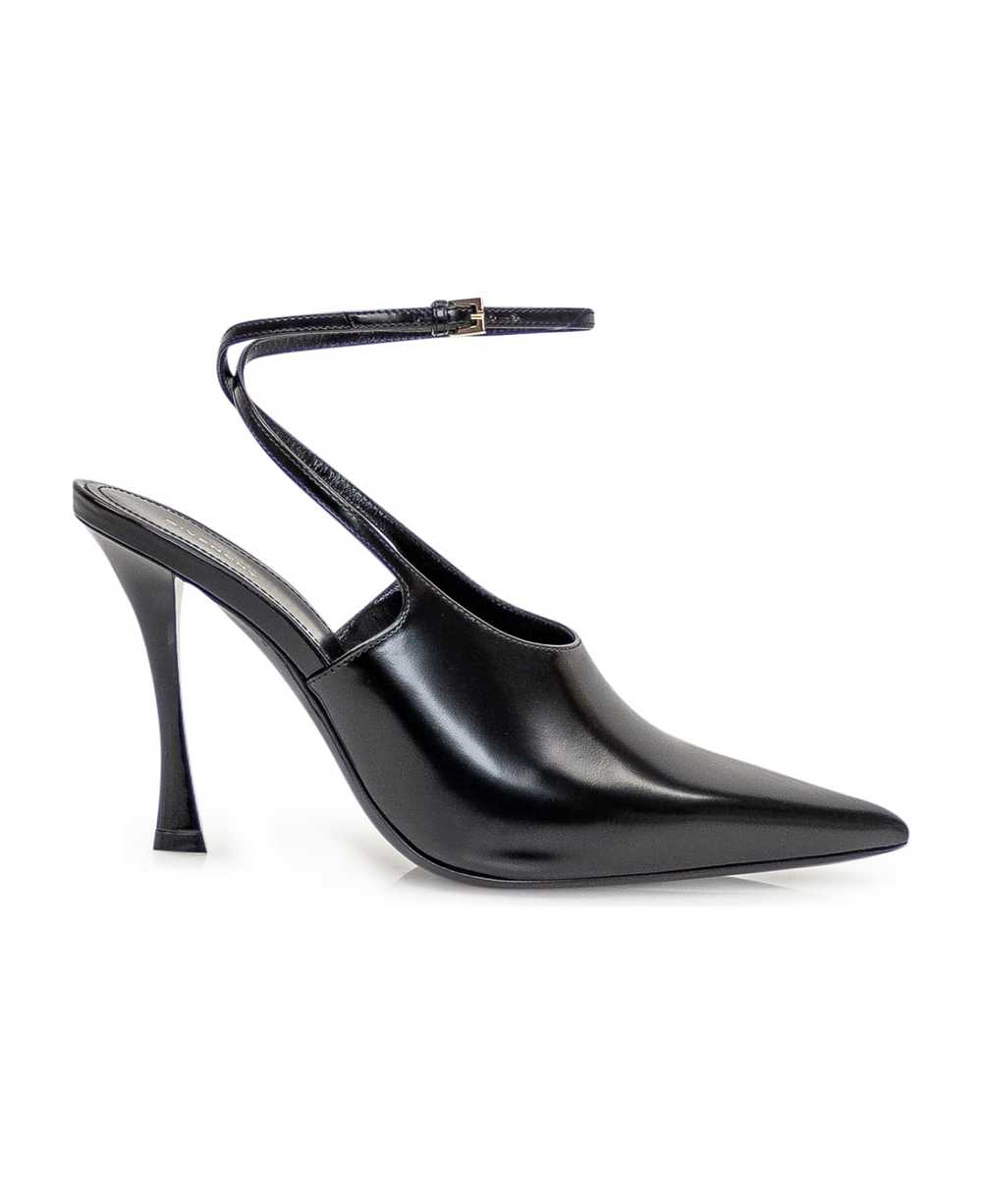 Givenchy Show Leather Pointy-toe Slingback - image 1