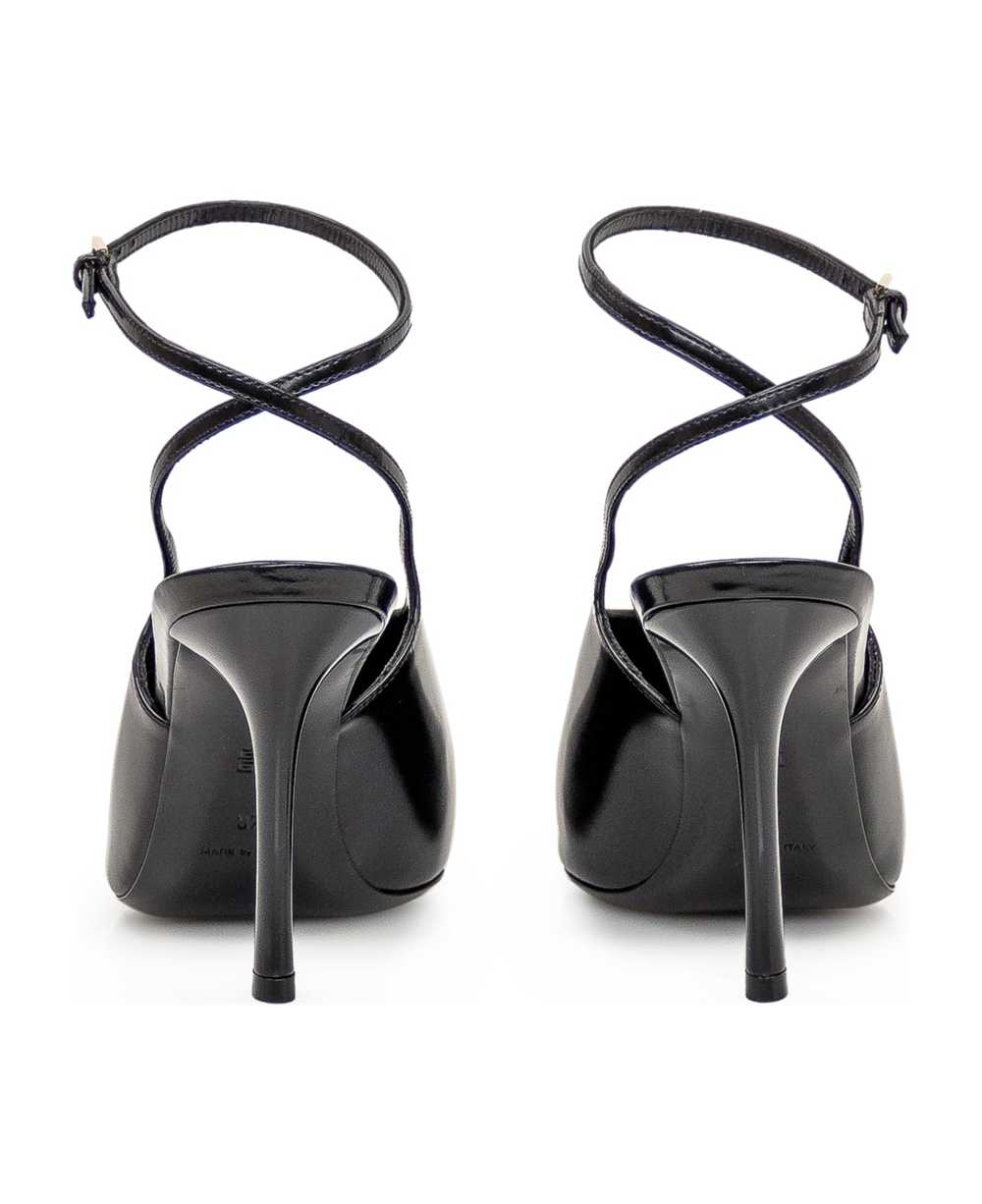 Givenchy Show Leather Pointy-toe Slingback - image 3