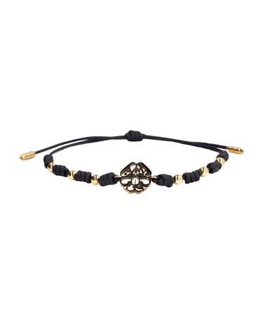 Alexander McQueen Charm Cord Bracelet