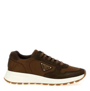 PRADA PRAX 01 DELAVE SUEDE AND RE-NYLON SNEAKERS - image 1