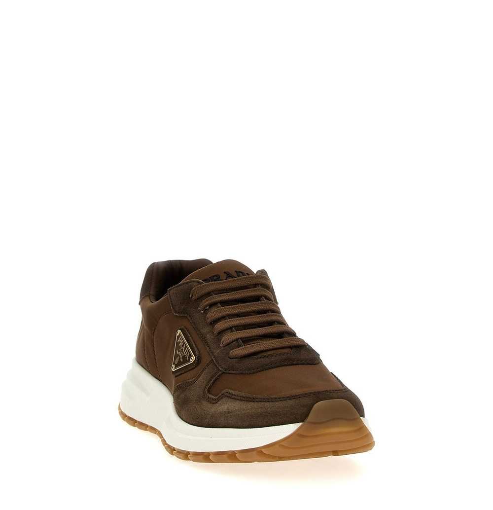 PRADA PRAX 01 DELAVE SUEDE AND RE-NYLON SNEAKERS - image 2