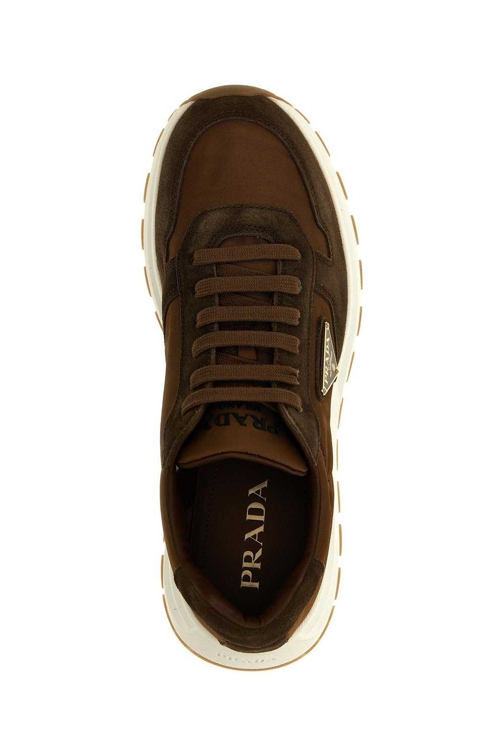 PRADA PRAX 01 DELAVE SUEDE AND RE-NYLON SNEAKERS - image 4