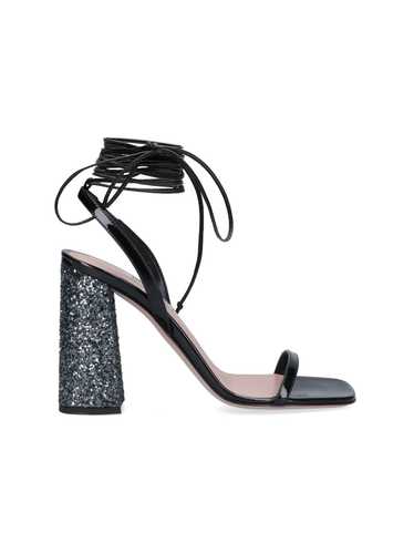 MIUMIU - MIUMIU PATENT LEATHER SANDALS