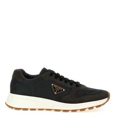 PRADA PRAX 01 DELAVE SUEDE AND RE-NYLON SNEAKERS