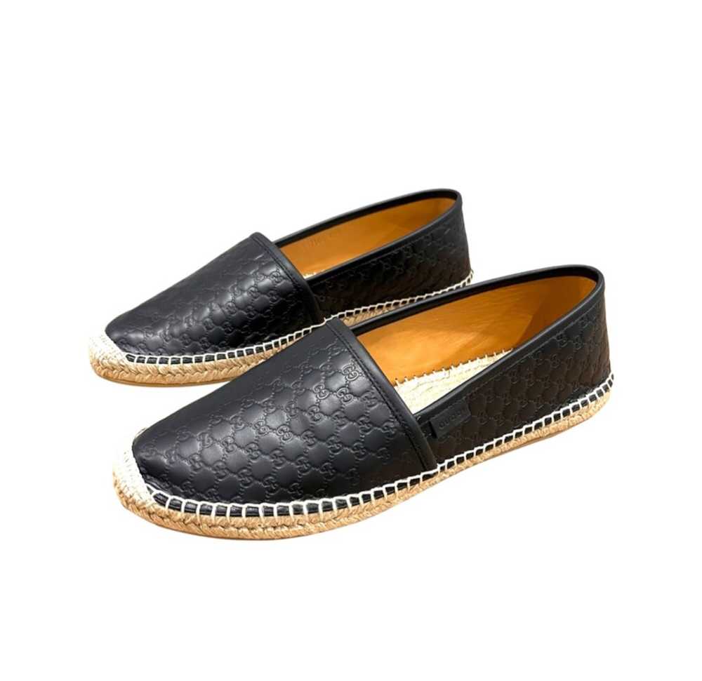 Gucci Micro GG Leather Espadrilles - image 3