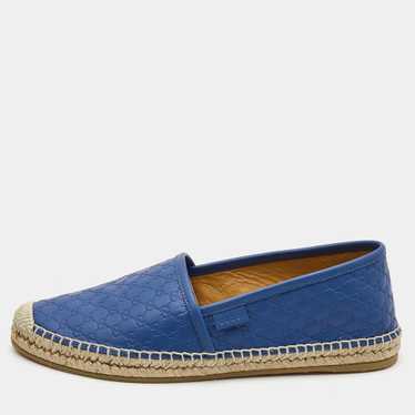 Gucci Micro GG Leather Men Espadrilles - image 1