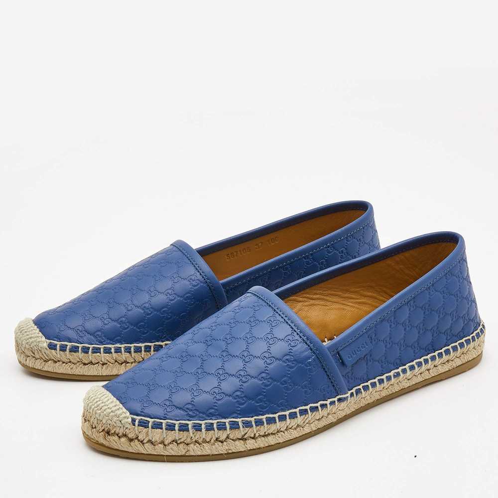 Gucci Micro GG Leather Men Espadrilles - image 2