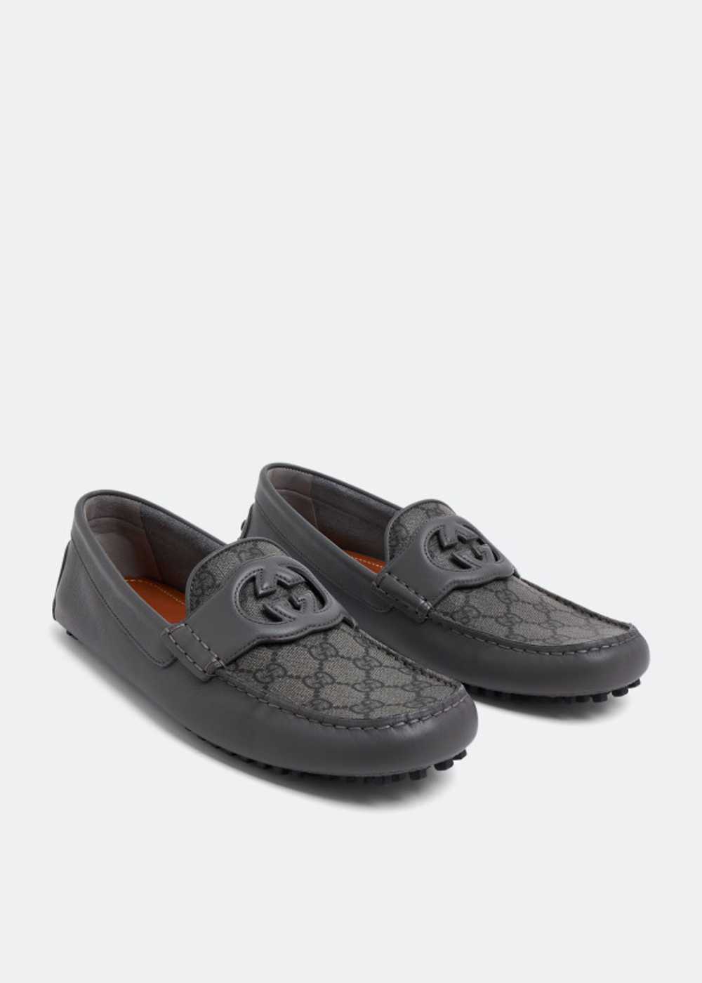 Gucci Interlocking G Driver Loafers - image 3