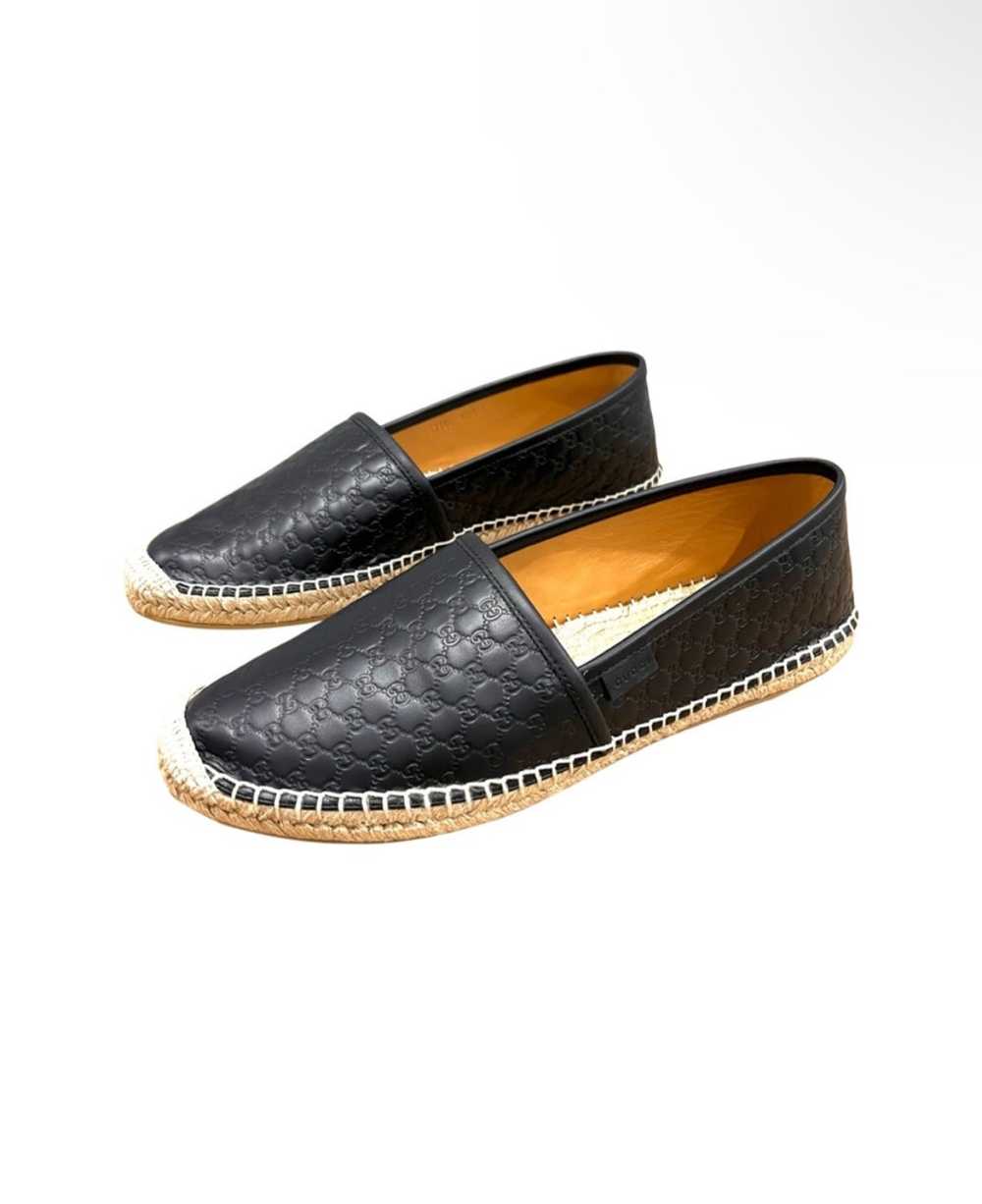 Gucci Micro GG Leather Men Espadrilles - image 3