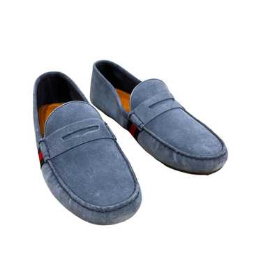 Gucci Web Suede Men Loafers