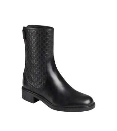 Gucci Micro GG Supreme Leather Short Boots - image 1