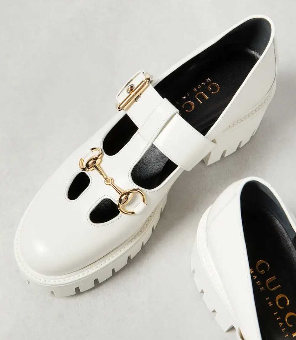 Gucci Horsebit Mary Jane Platform Loafers - image 3