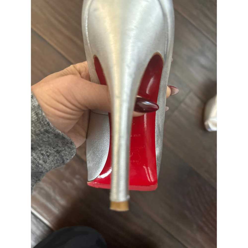 Christian Louboutin Very Privé leather heels - image 12