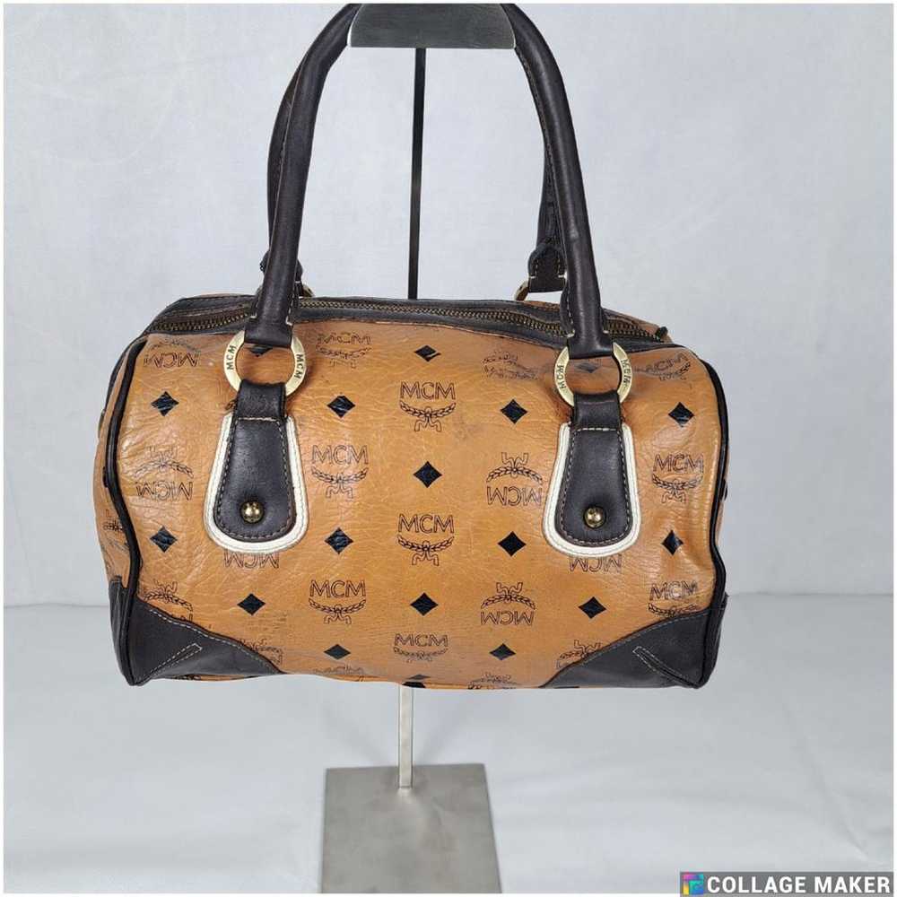 MCM Boston leather handbag - image 2