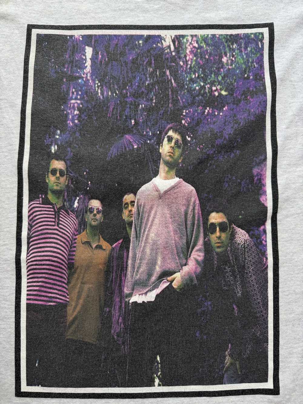 Band Tees × Rock T Shirt × Vintage 1997 Oasis Be … - image 3