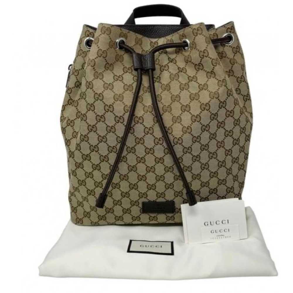 GUCCI Miss GG cloth backpack - image 5