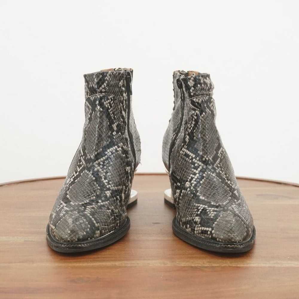 Jeffrey Campbell Womens Linnea Ankle Boots Gray S… - image 3