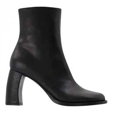 Ann Demeulemeester Leather ankle boots