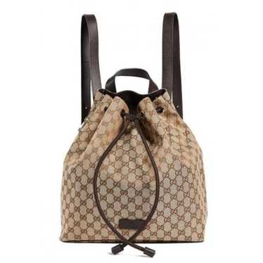 GUCCI Miss GG cloth backpack - image 1