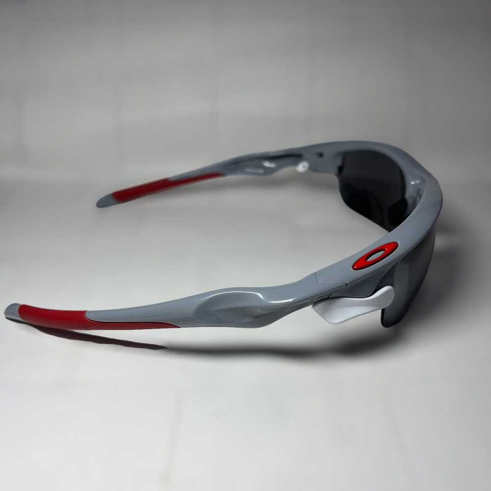 Oakley Fast Jacket Polished Fog / Black Iridium Y… - image 4