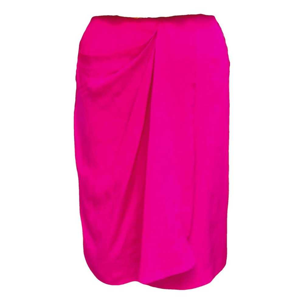 Dior Silk mid-length skirt - image 1