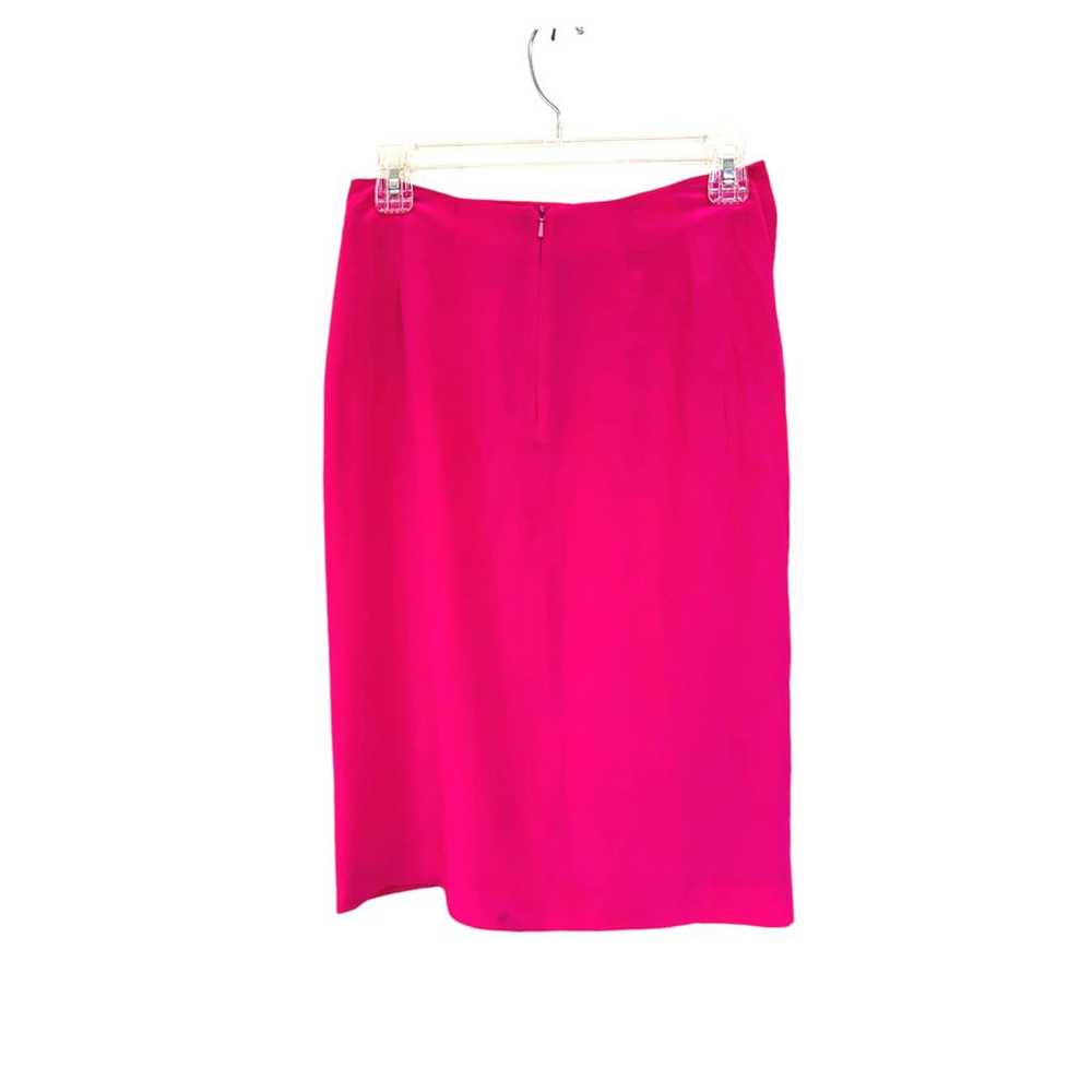 Dior Silk mid-length skirt - image 4