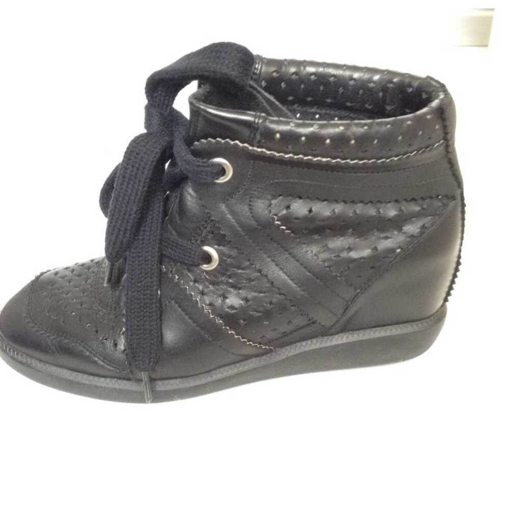 Isabel Marant Bobby leather trainers - image 5