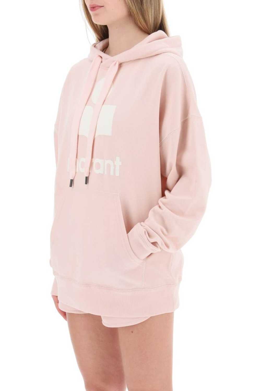 ISABEL MARANT ÉTOILE MANSEL HOODIE WITH FLOCKED L… - image 4