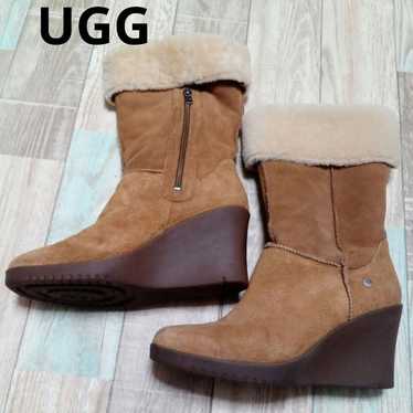 UGG 25.0 Boots Wedge Sole AG Australia Sheepskin B