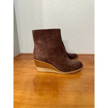 Cole Haan Shoes Women 8.5 Brown Suede Rayna Water… - image 1