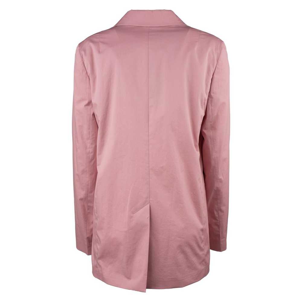 PAUL SMITH PINK COTTON DOUBLE-BREASTED JACKET - image 3