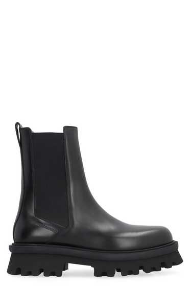 FERRAGAMO LEATHER CHELSEA BOOTS - image 1